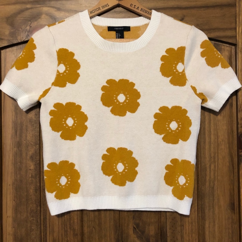 Vintage inspired Cropped Sweater